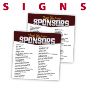 customizable signs